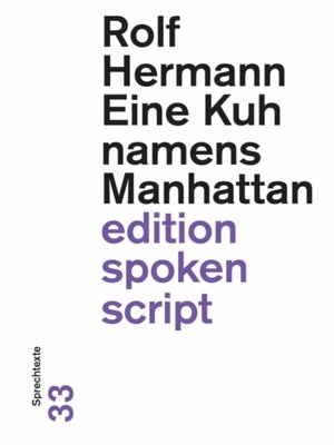 cover image of Eine Kuh namens Manhattan